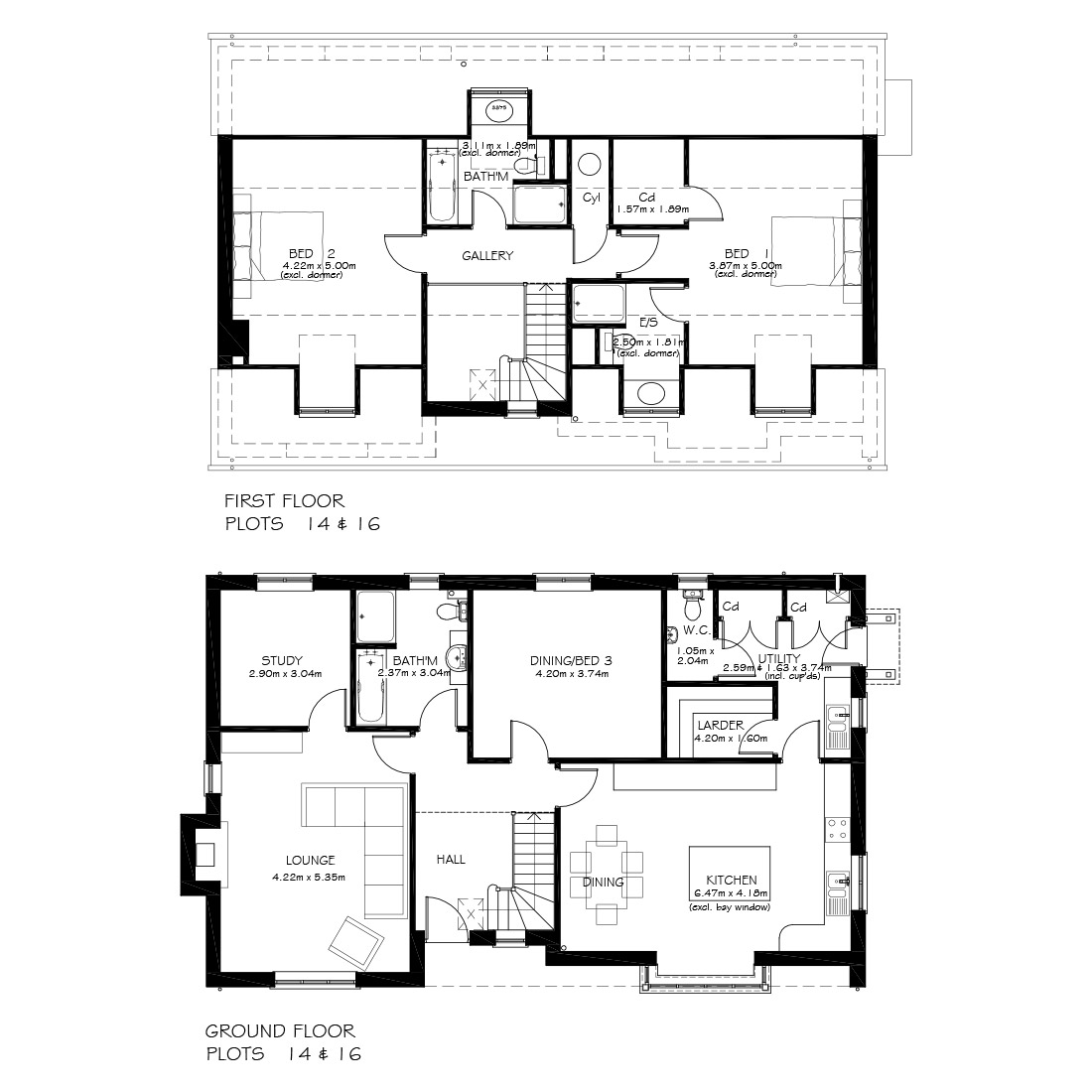 Plot 14 and 16